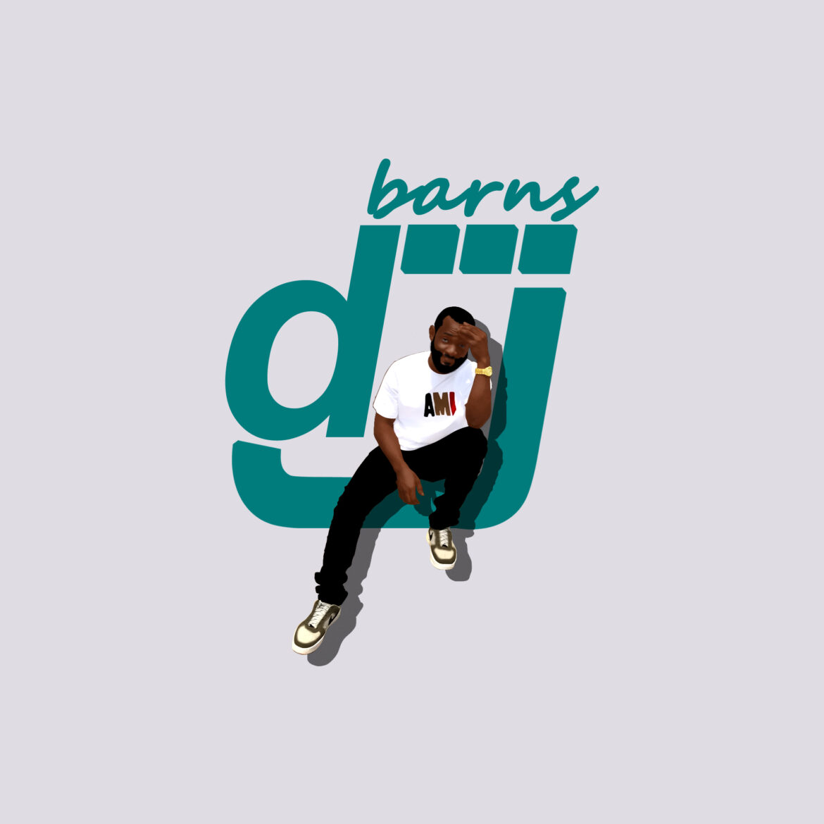 dj barns logo